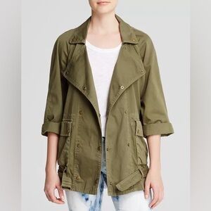 Current/Elliot Women's Infantry Olive Green Utility Jacket Size XS